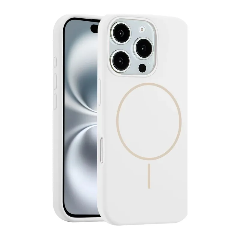 Joko İphone 16 Pro Kılıf Jully Magsafe Kapak - Beyaz