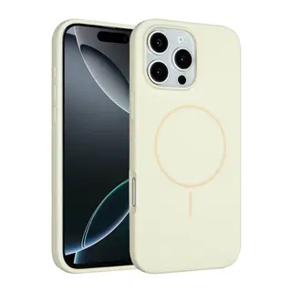 Joko İphone 16 Pro Max Kılıf Jully Magsafe Kapak - Bej