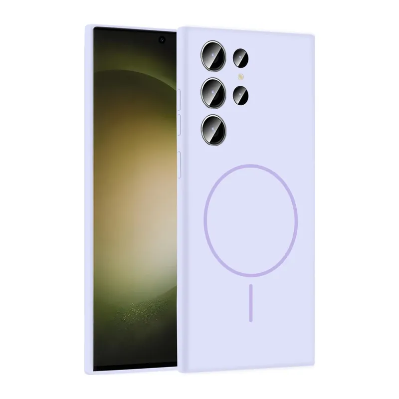 Joko Galaxy S24 Ultra Kılıf Jully Magsafe Kapak - Lila