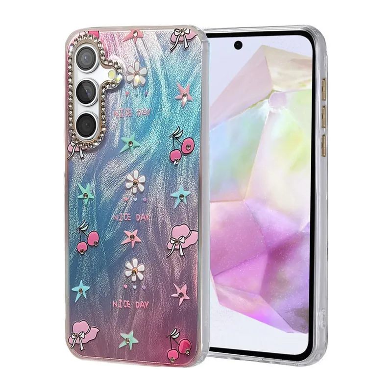 Galaxy A35 5g Kılıf Blade Aynalı Desenli Kapak - Desen 4