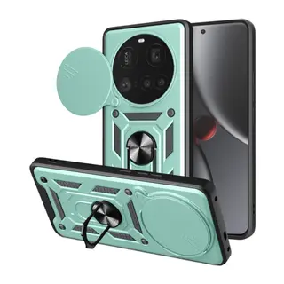 Xiaomi Mi 15 Ultra Kılıf Pars Lens Yüzüklü Silikon - Yeşil