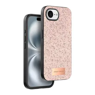 Onegif İphone 16e Bright Simli Kapak - Pembe