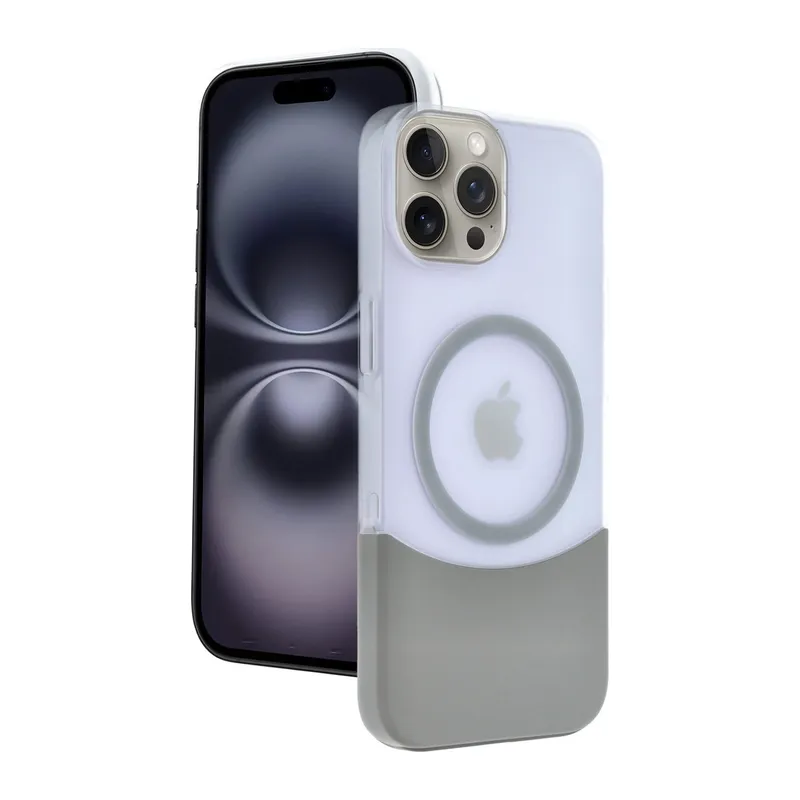 Joko İphone 15 Pro Max Velar Magsafe Kapak - Natural Grey