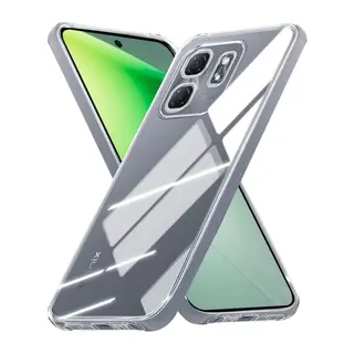 İnfinix Smart 9 Kılıf Lüx Şeffaf Silikon