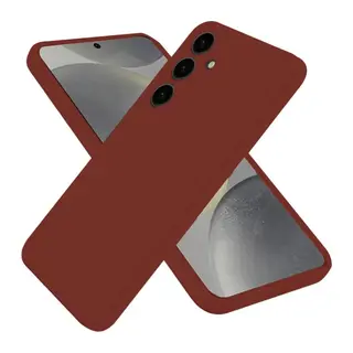 Galaxy A56 Kılıf First Silikon - Bordo