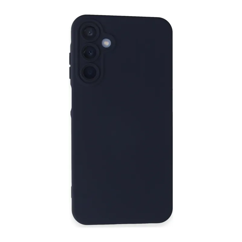 Galaxy A15 4g Kılıf Nano İçi Kadife Silikon - Lacivert