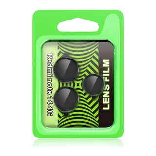 Xiaomi Redmi Note 14 4g Raze Metal Kamera Lens - Siyah