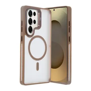 Joko Galaxy S25 Ultra Flet Lens Magsafe Kapak - Gold