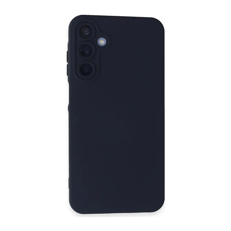 Galaxy A25 5g Kılıf Nano İçi Kadife Silikon - Lacivert