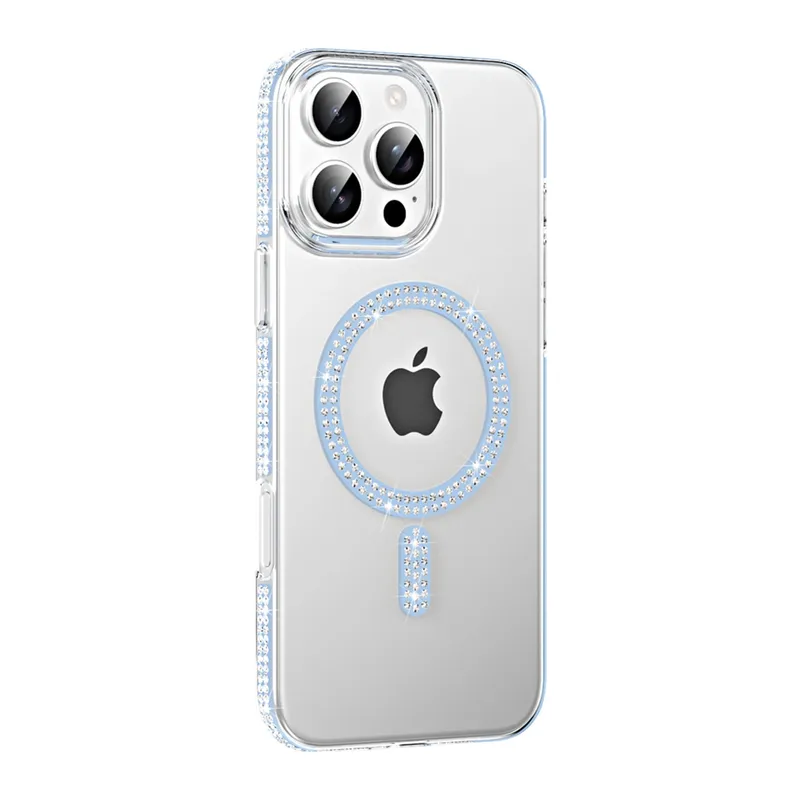 Joko İphone 16 Pro Max Move Taşlı Magsafe Kapak - Mavi