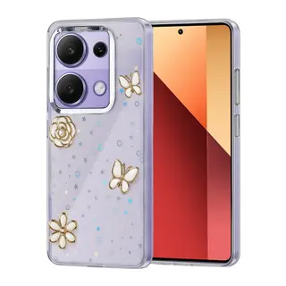 Xiaomi Redmi Note 13 Pro 4g Fiyonk Desenli Kapak - Desen 10