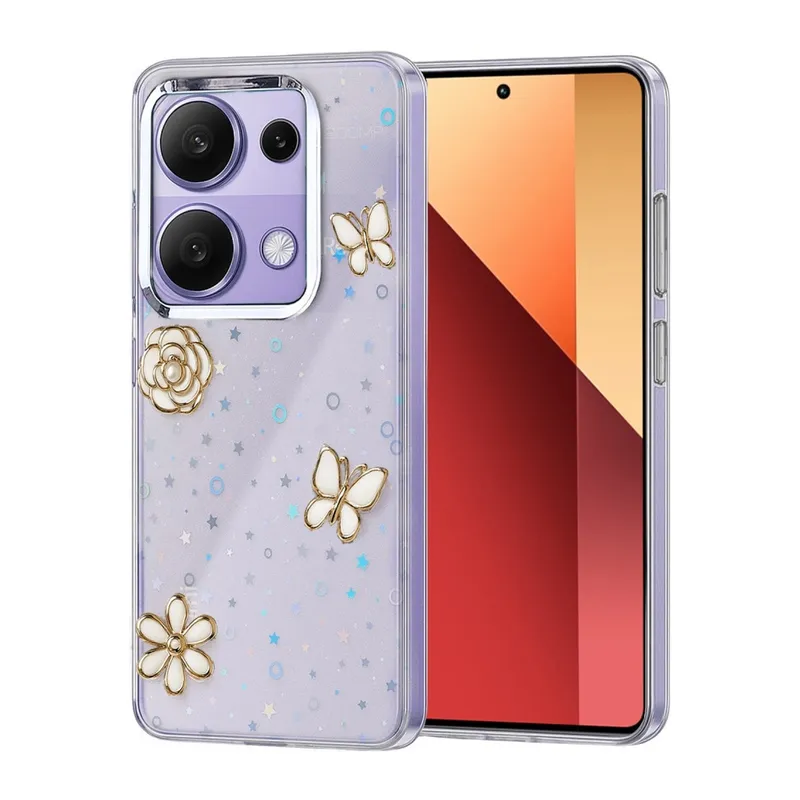 Xiaomi Redmi Note 13 Pro 4g Fiyonk Desenli Kapak - Desen 10