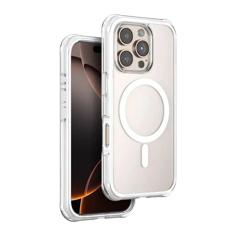 Onegif İphone 16 Pro Max Hulk Magsafe Kapak - Beyaz
