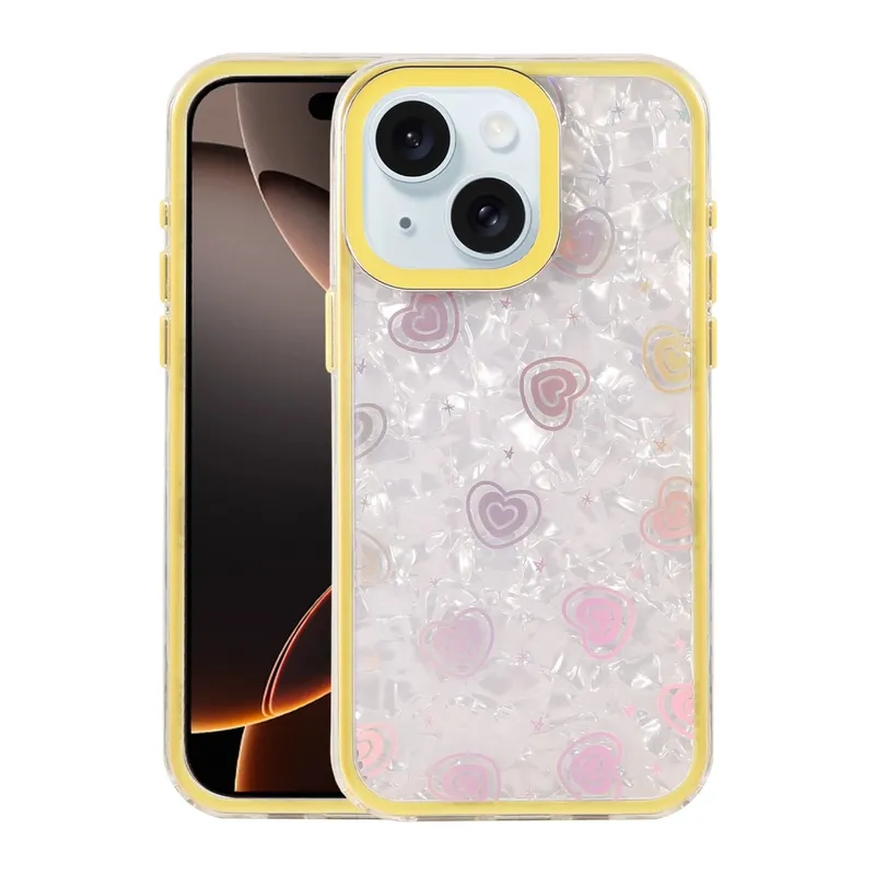 İphone 14 Lumi Desenli Kapak - Sarı