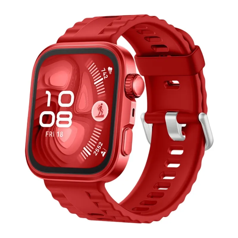 Huawei Fit 4 Nova Silikon Kordon (saat Değildir) - Kırmızı