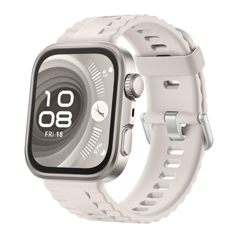 Huawei Fit 4 Nova Silikon Kordon (saat Değildir) - Bej