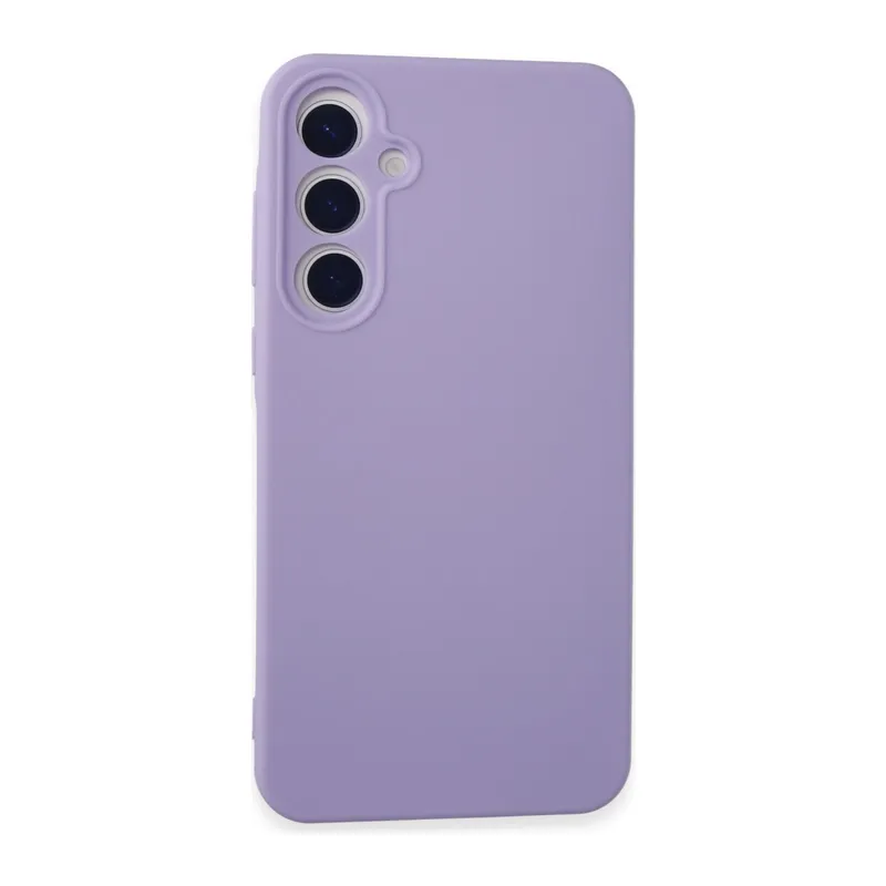 Galaxy A55 5g Kılıf Nano İçi Kadife Silikon - Lila