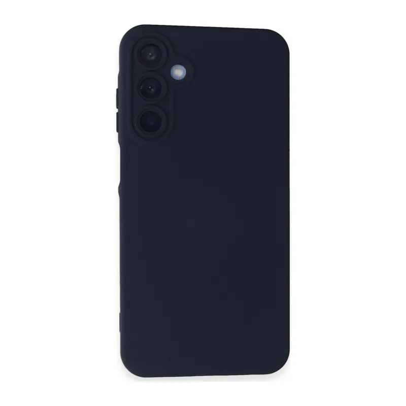 Galaxy A55 5g Kılıf Nano İçi Kadife Silikon - Lacivert