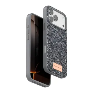 Onegif İphone 17 Pro Bright Simli Kapak - Gümüş