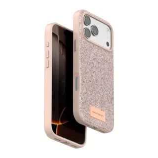 Onegif İphone 17 Pro Bright Simli Kapak - Pembe