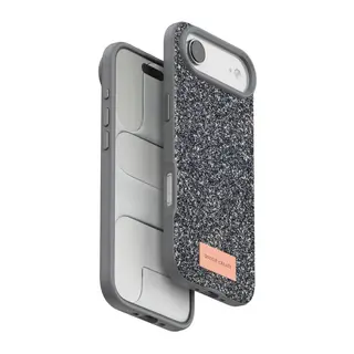 Onegif İphone 17 Air Bright Simli Kapak - Gümüş