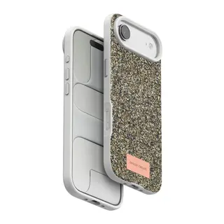 Onegif İphone 17 Air Bright Simli Kapak - Çöl Titanyum