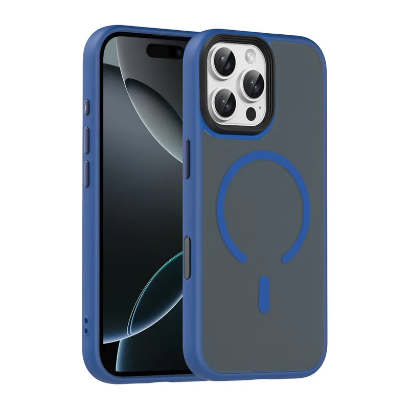 Joko İphone 16 Pro Max Megane Magsafe Kapak - Lacivert