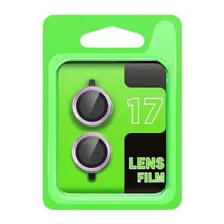 İphone 17 Raze Metal Kamera Lens - Açık Mor
