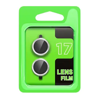 İphone 17 Raze Metal Kamera Lens - Gümüş