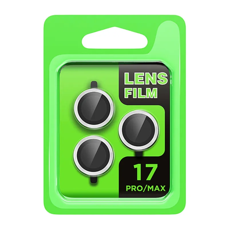 İphone 17 Pro Raze Metal Kamera Lens - Gümüş