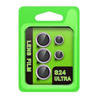 Galaxy S24 Ultra Raze Metal Kamera Lens - Mor
