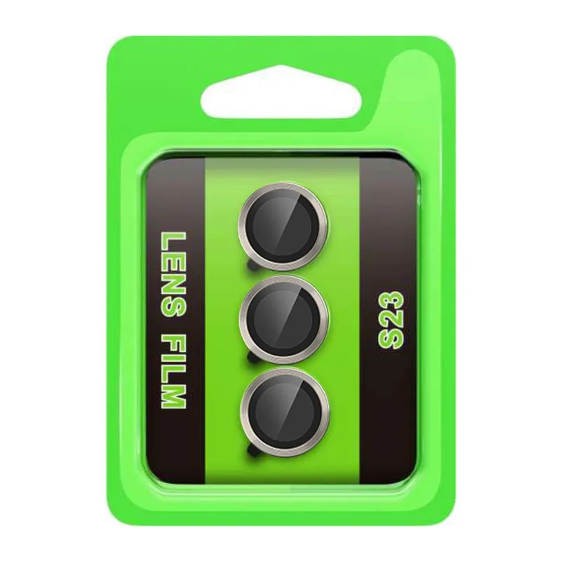Galaxy S23 Raze Metal Kamera Lens - Gri