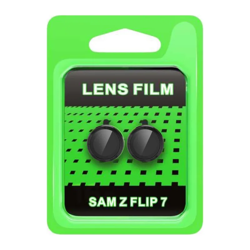 Galaxy Z Flip 7 Raze Metal Kamera Lens - Siyah