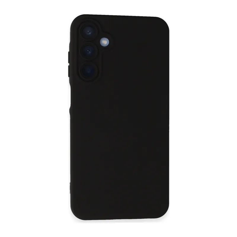 Galaxy A05s Kılıf Nano İçi Kadife Silikon - Siyah