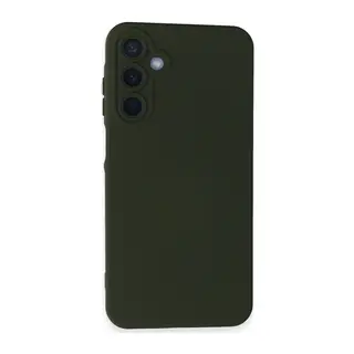 Galaxy A05s Kılıf Nano İçi Kadife Silikon - Koyu Yeşil