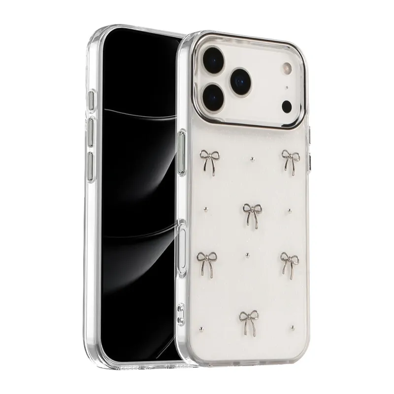 İphone 17 Pro Max Fiyonk Desenli Kapak - Desen 5