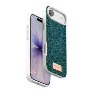 Onegif İphone 17 Air Bright Simli Kapak - Koyu Yeşil