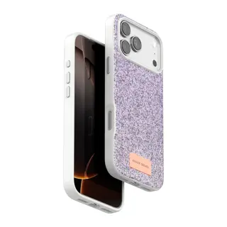 Onegif İphone 17 Pro Bright Simli Kapak - Lila