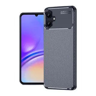 Galaxy A06 Kılıf Auto Focus Karbon Kapak - Lacivert