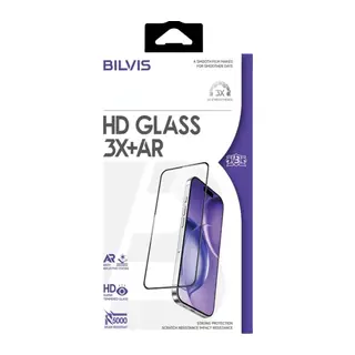 İphone 17 Pro Bilvis 3x Ar Hd Cam Ekran Koruyucu - Siyah