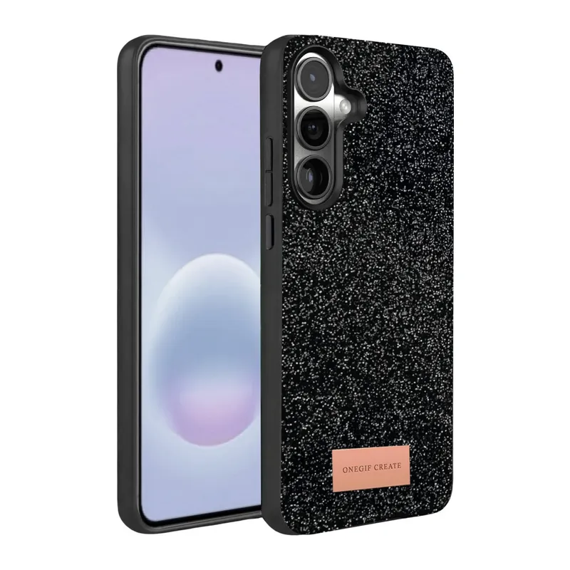 Onegif Galaxy A37 5g Bright Simli Kapak - Siyah