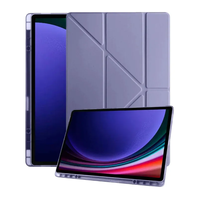 Galaxy Tab A11 Kalemlikli Mars Tablet Kılıfı - Lavender