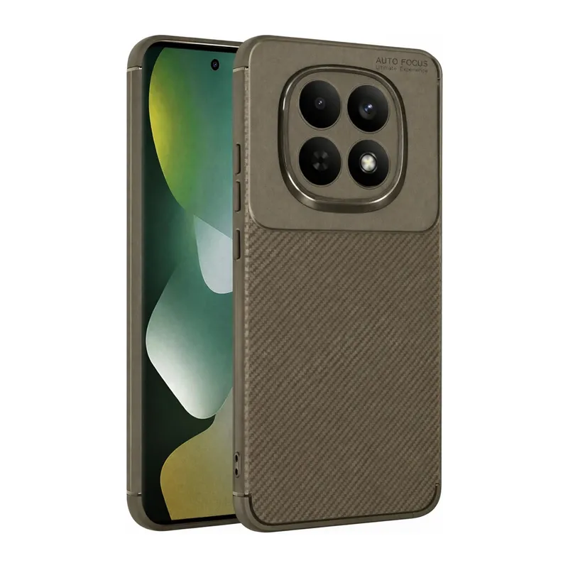 Xiaomi Redmi Note 15 4g Auto Focus Karbon Kapak - Kahverengi