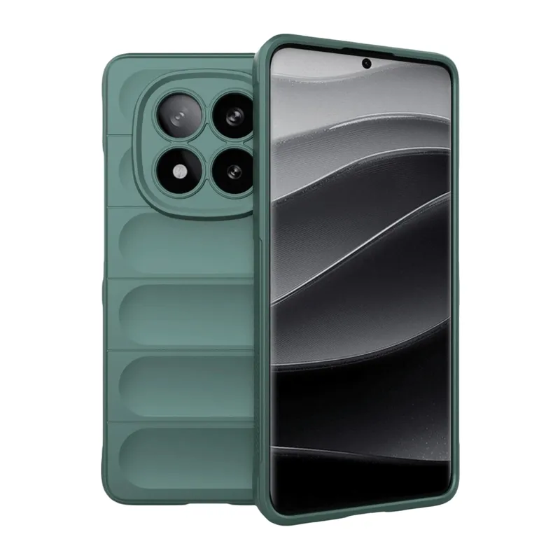 Xiaomi Redmi Note 15 4g Optimum Silikon - Koyu Yeşil