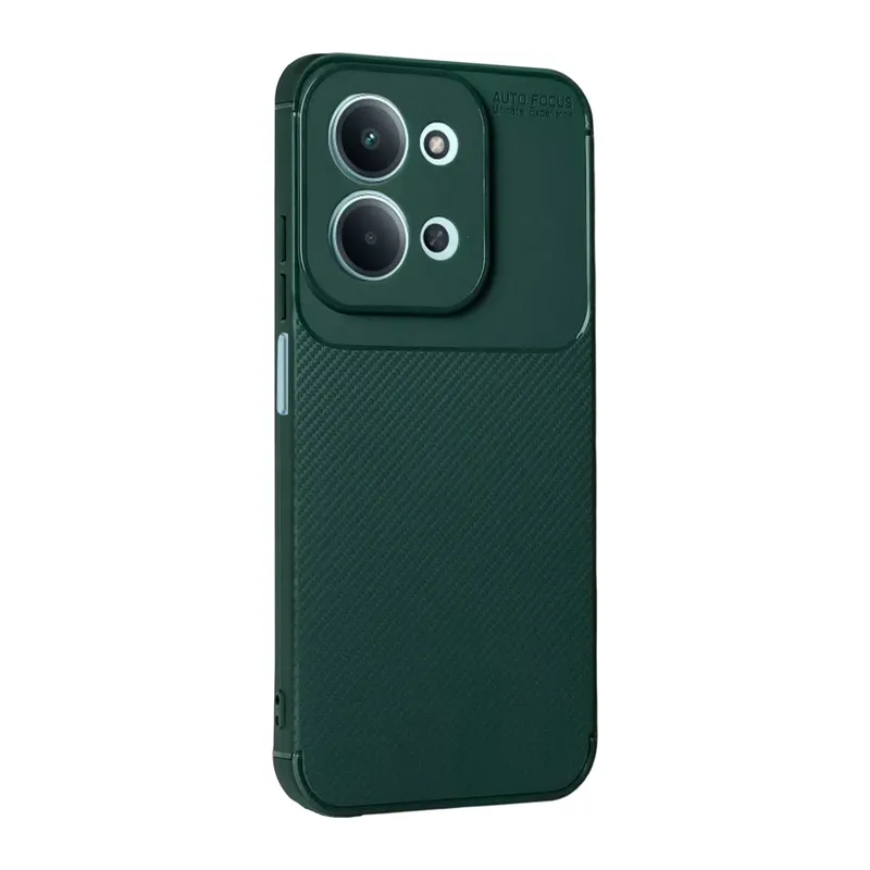 Xiaomi Redmi 15c 5g Auto Focus Karbon Kapak - Koyu Yeşil
