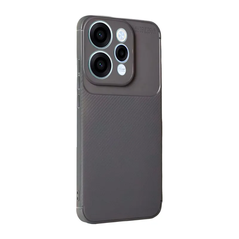 Oppo Reno 15 Auto Focus Karbon Kapak - Gri