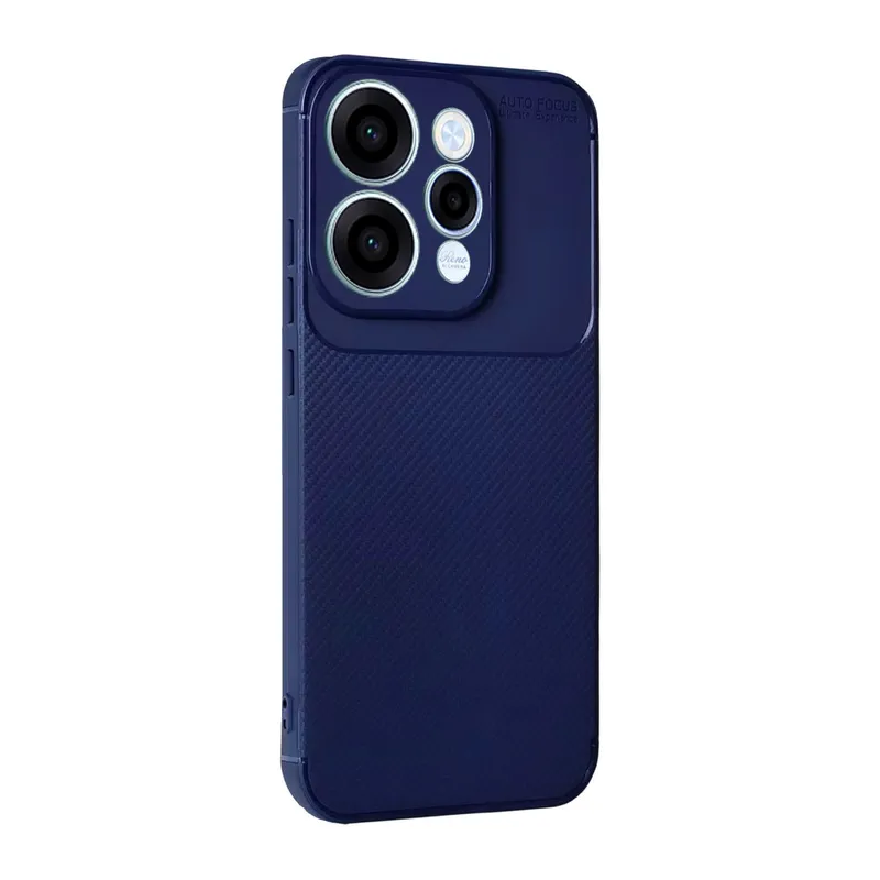 Oppo Reno 15 Auto Focus Karbon Kapak - Lacivert