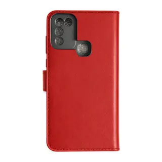 İnfinix Hot 10 Play Kılıf Trend S Plus Kapaklı Kılıf - Kırmızı