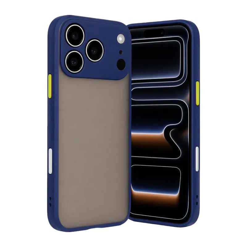 İphone 17 Pro Kılıf Montreal Silikon Kapak - Laicvert