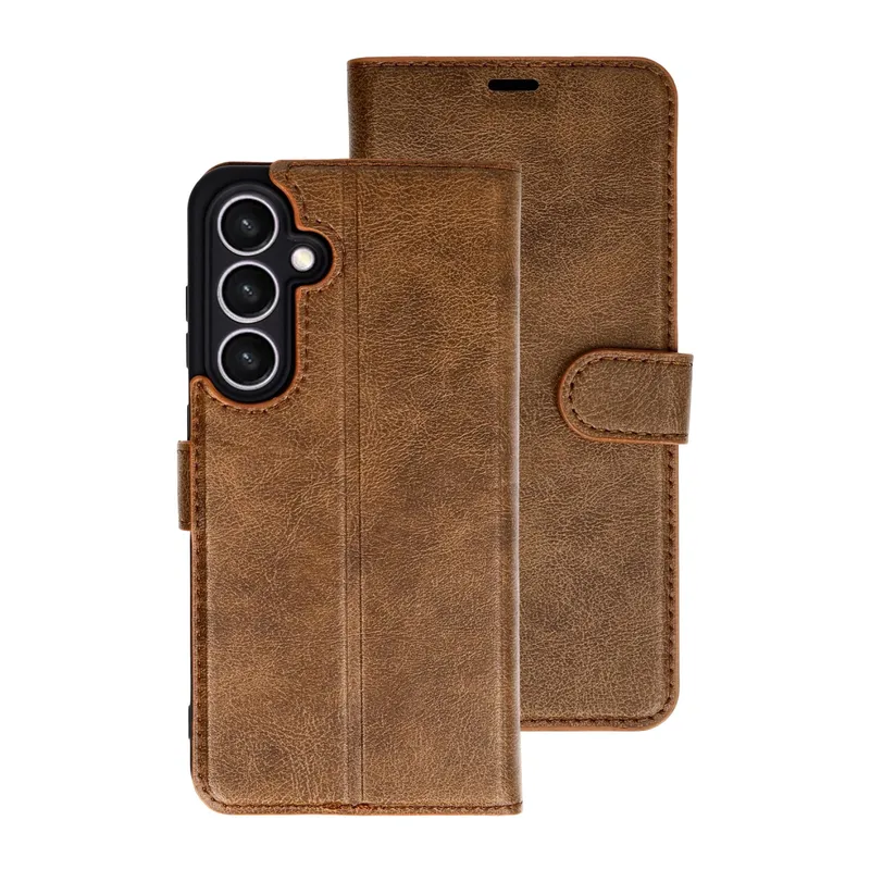 Galaxy S26 Plus Trend S Plus Kapaklı Kılıf - Taba